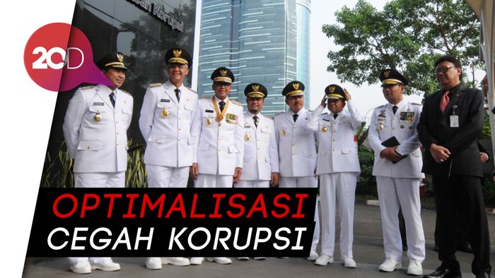 Usai Dilantik, Gubernur-Wagub Baru Sambangi KPK
