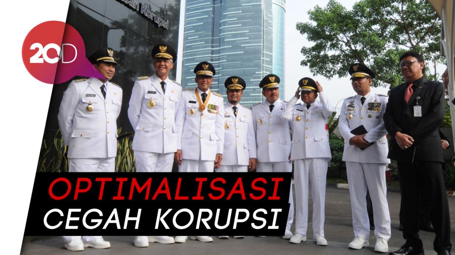 Usai Dilantik, Gubernur-Wagub Baru Sambangi KPK