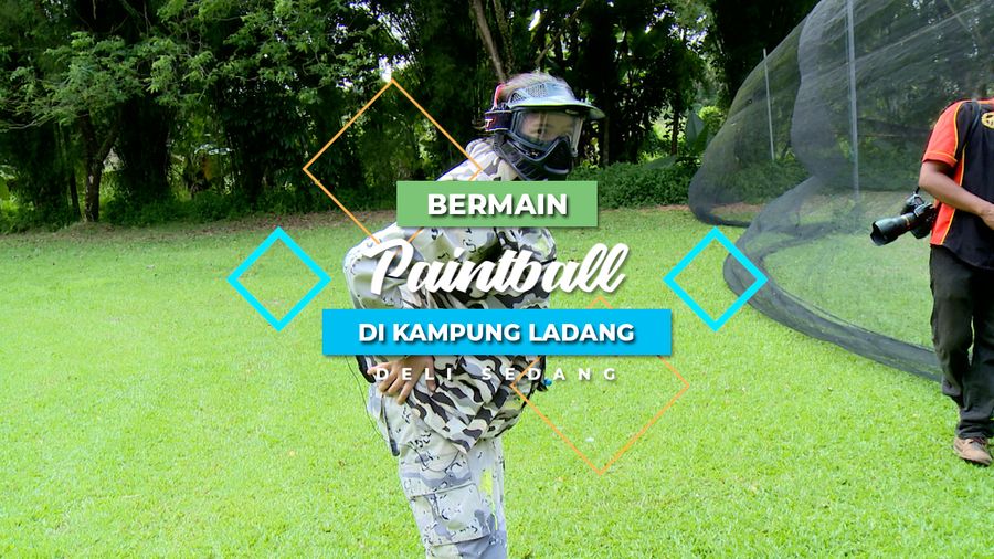 Bermain Sambil Berolahraga dengan Paintball 