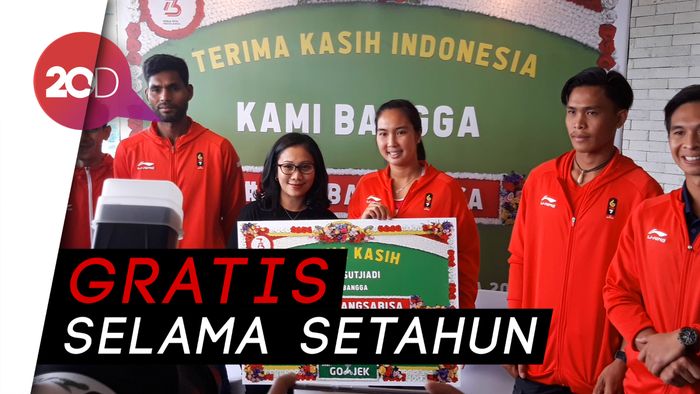 Go-Jek Beri Layanan Gratis Setahun untuk Peraih Emas Asian Games