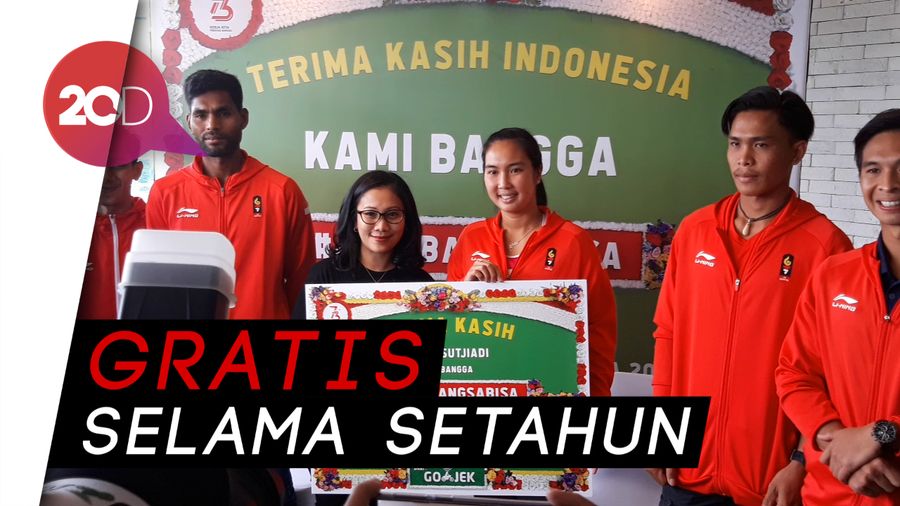 Go-Jek Beri Layanan Gratis Setahun untuk Peraih Emas Asian Games