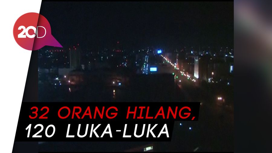 Jepang Gelap Gulita Usai Diguncang Gempa