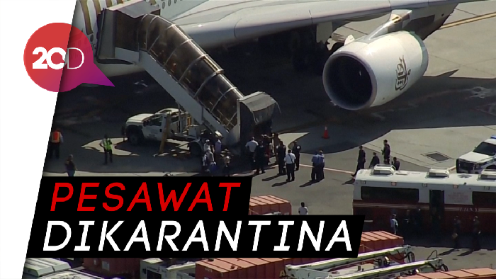 Penyakit Misterius di Penerbangan Emirates Dubai-NY