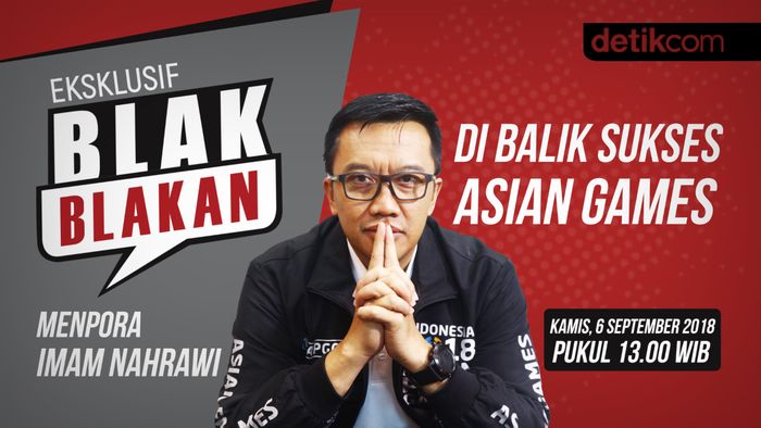 Tonton Blak blakan Imam Nahrawi, di Balik Sukses Asian Games 