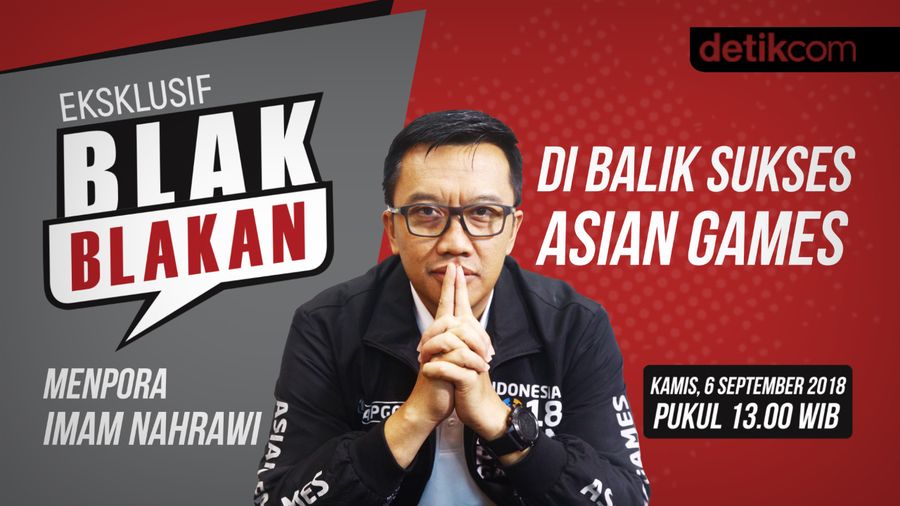 Tonton Blak blakan Imam Nahrawi, di Balik Sukses Asian Games 