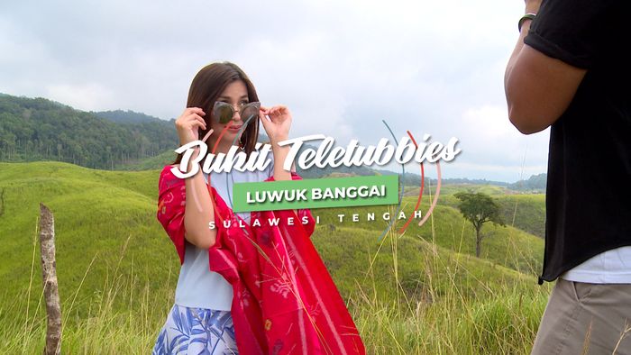 Bukit di Luwuk Banggai Ini Mirip Dengan Bukit Teletubbies