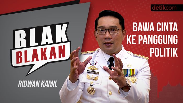 Blak blakan Ridwan Kamil: Bawa Cinta ke Panggung Politik