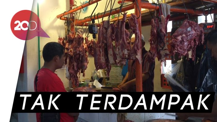 Dolar Meroket, Harga Daging Impor di Pasar Senen Malah Turun