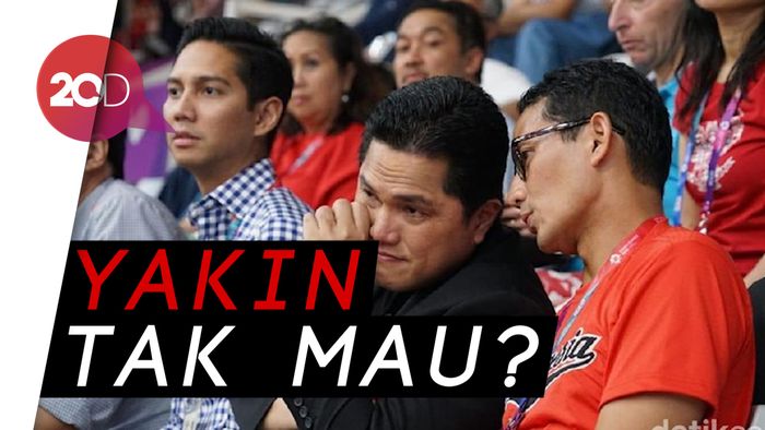  Erick Thohir Jadi Ketua Timses Jokowi, Prediksi Sandiaga Meleset