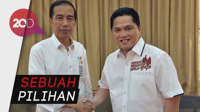  Jadi Ketua Timses Jokowi, Erick Thohir: Ini Tantangan Besar 
