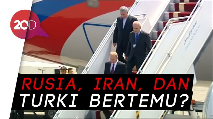 Presiden Putin Tiba di Iran, Bahas Operasi Pamungkas di Suriah?