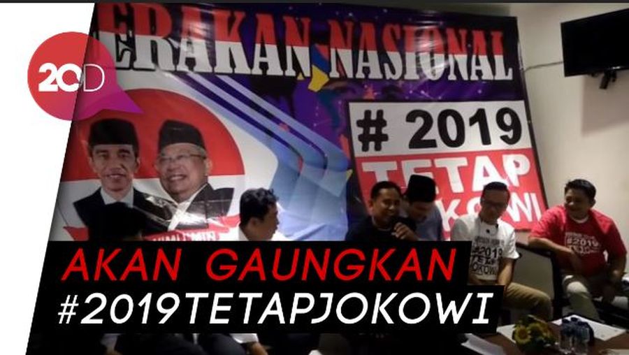 Relawan Jokowi: Gerakan Ganti Presiden Membodohi dan Provokatif