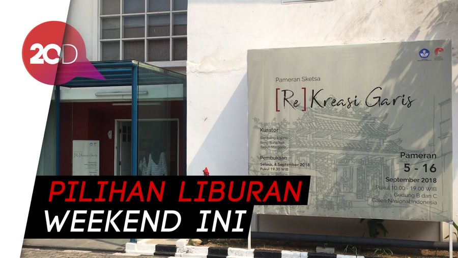 Yuk! Lihat Pameran Sketsa ReKreasi Garis