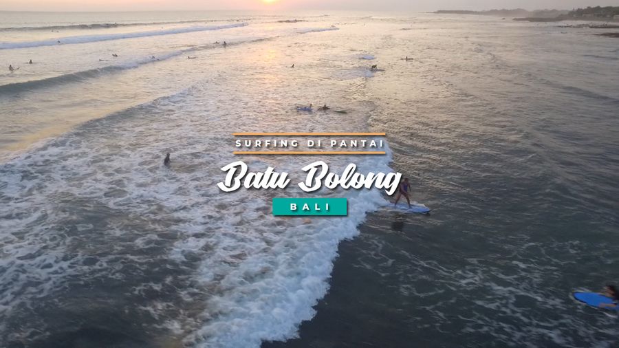 Pantai Batu Bolong, Tempat Berselancar yang Indah