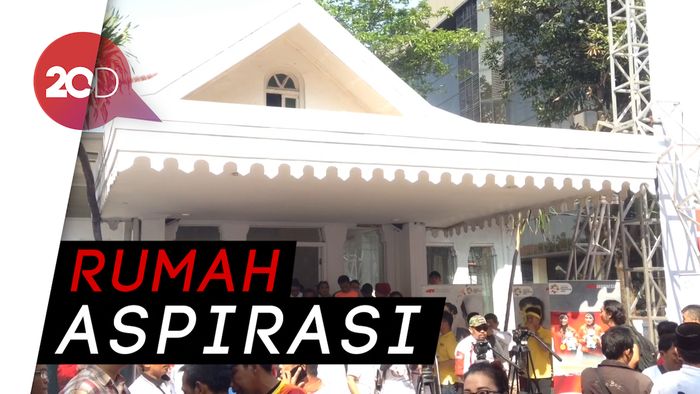 Intip Tempat Berkumpulnya Pendukung Jokowi-Maruf