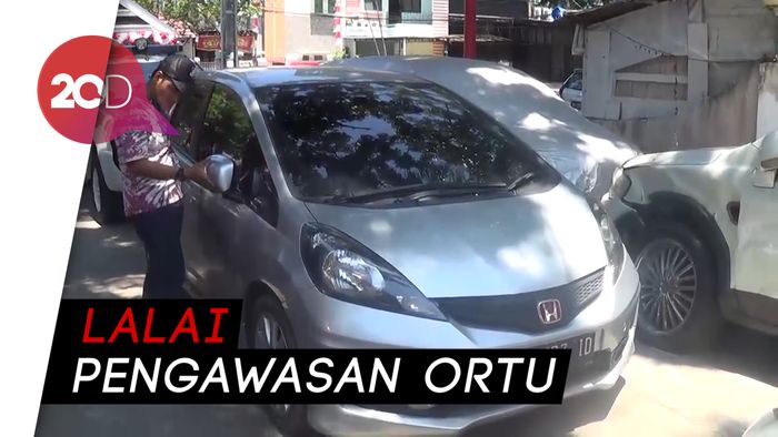 Waduh! Balita di Makassar Tewas Terlindas Mobil Tetangga