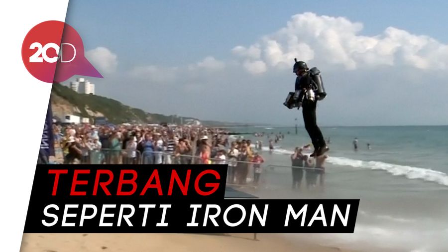 Wow! Begini Bentuk Jetpack Iron Man di Kehidupan Nyata
