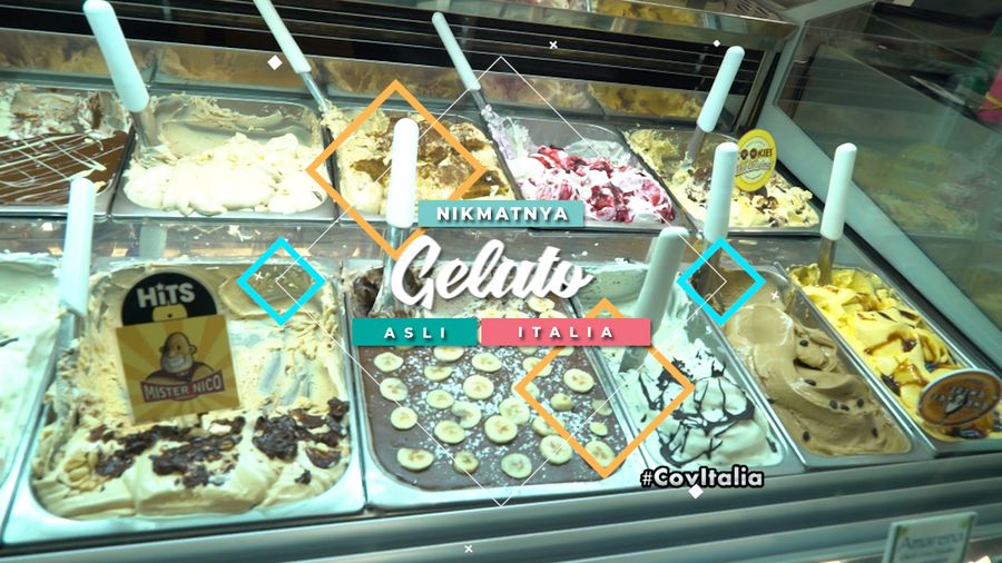 Menikmati Gelato dari Negeri Asalnya