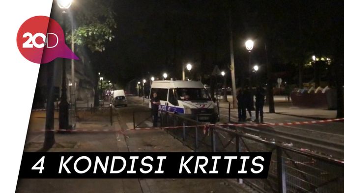7 Orang Terluka dalam Aksi Penikaman di Paris