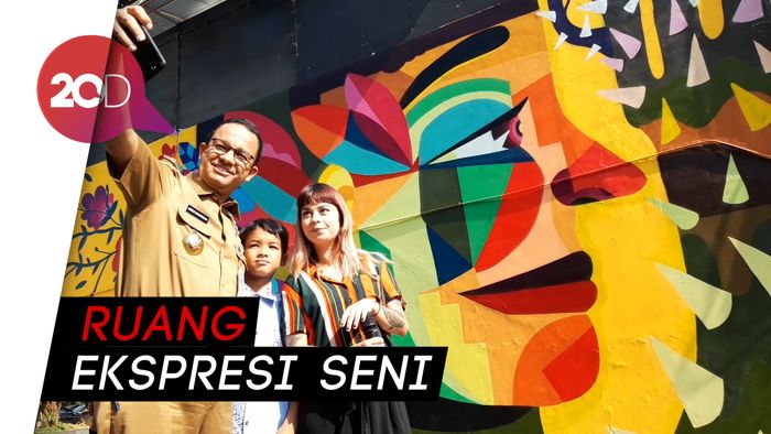 Anies Ingin Jakarta Jadi Kanvas Seni