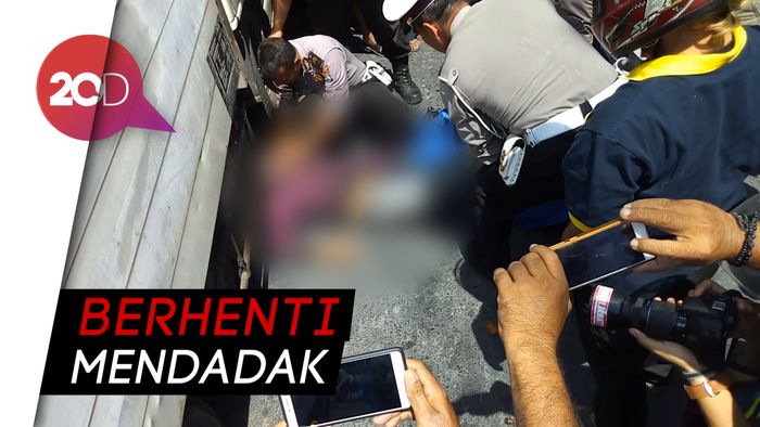 Kurir Antar Makanan Tewas Terlindas Truk Box