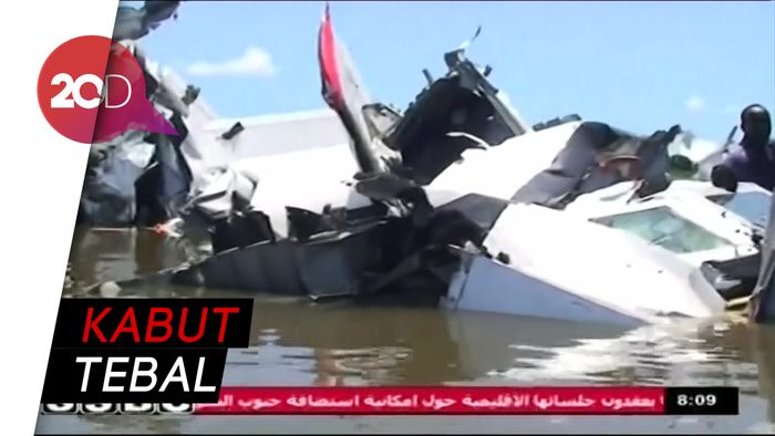 Pesawat Jatuh di Sudan Selatan, 19 Orang Tewas