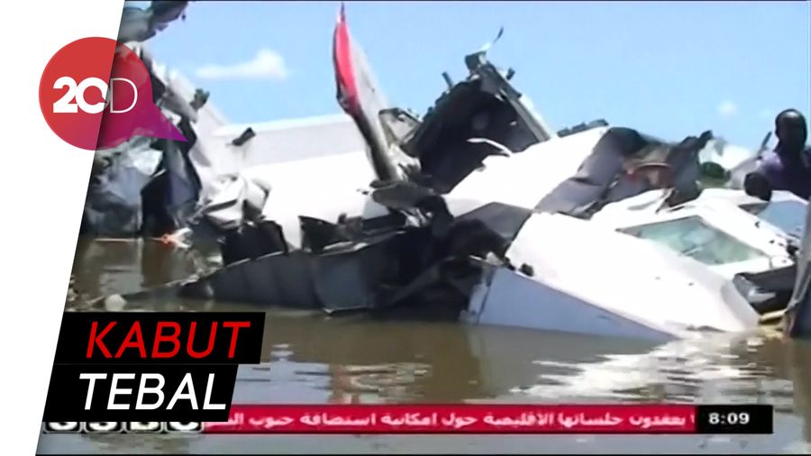 Pesawat Jatuh di Sudan Selatan, 19 Orang Tewas