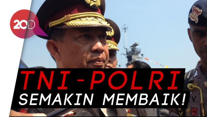 Ucapan HUT ke-73 TNI AL dari Kapolri