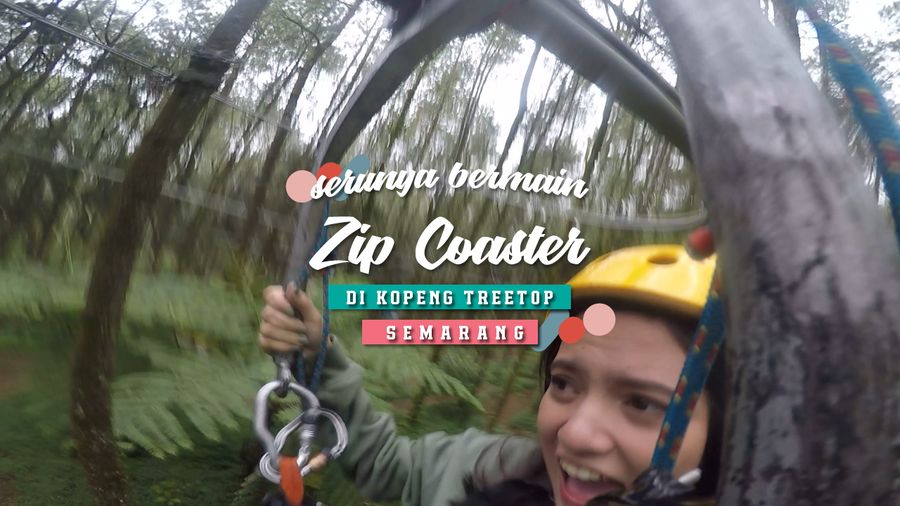 Menguji Keberanian dengan Zip Coaster