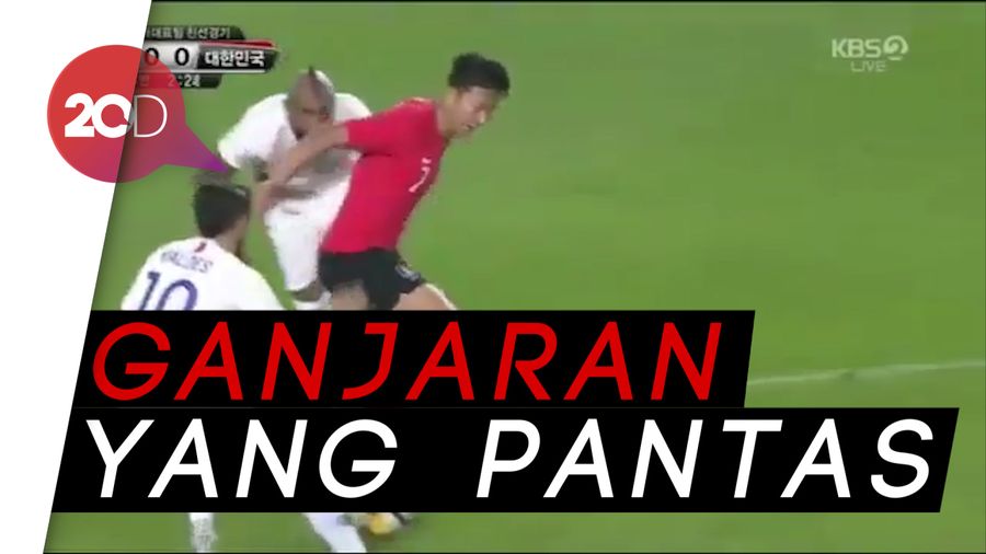 Berlaku Rasis, Pemain Chile Dipermalukan Son Heung-min