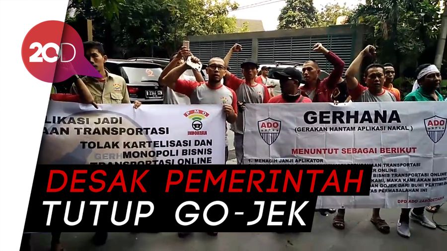 Kantor Go-Jek Didemo Massa Driver Online