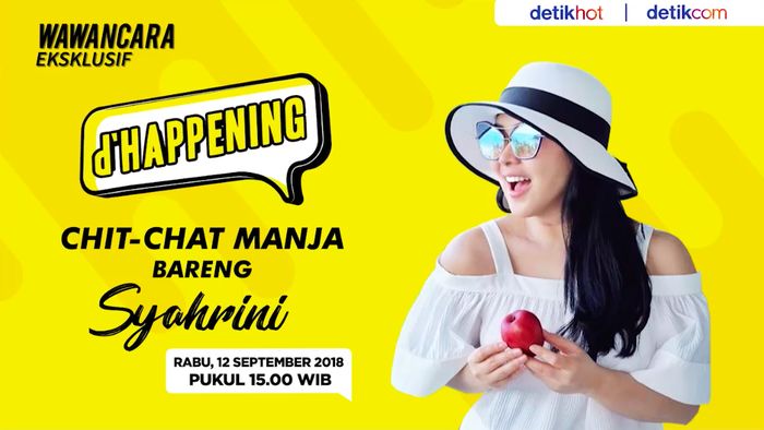 Chit-Chat Manja Syahrini Hanya di DHappening 