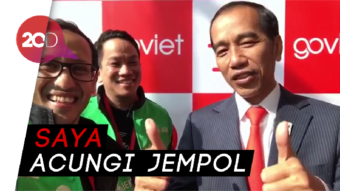 Ucapan Selamat Jokowi atas Peluncuran Go-Viet