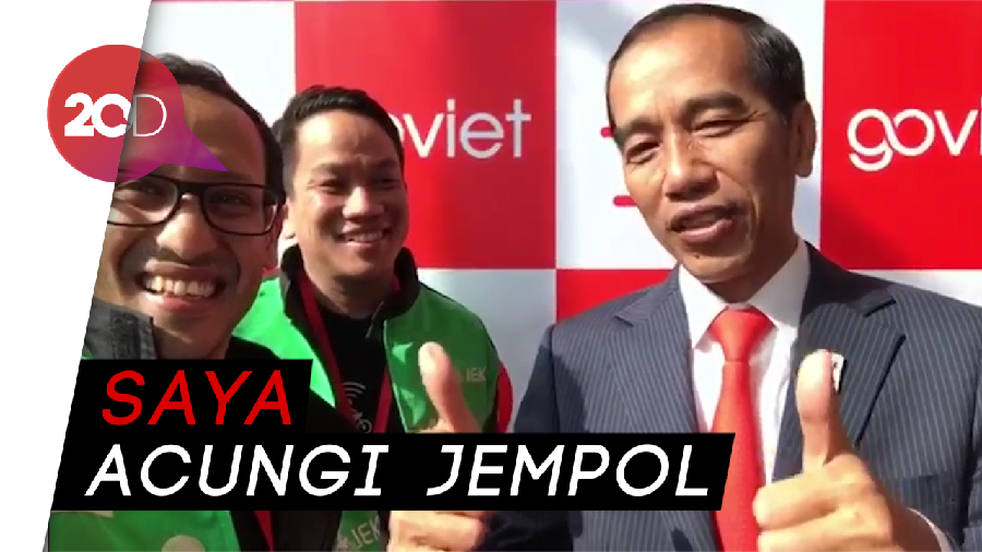 Ucapan Selamat Jokowi atas Peluncuran Go-Viet