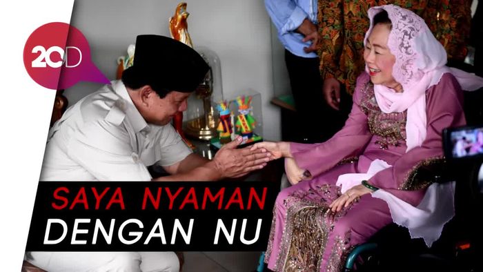 Bertemu Istri Gus Dur, Prabowo Bicara Islam dan Kondisi Bangsa