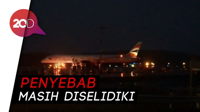 Kokpit Berasap, Pesawat British Airways Mendarat Darurat 