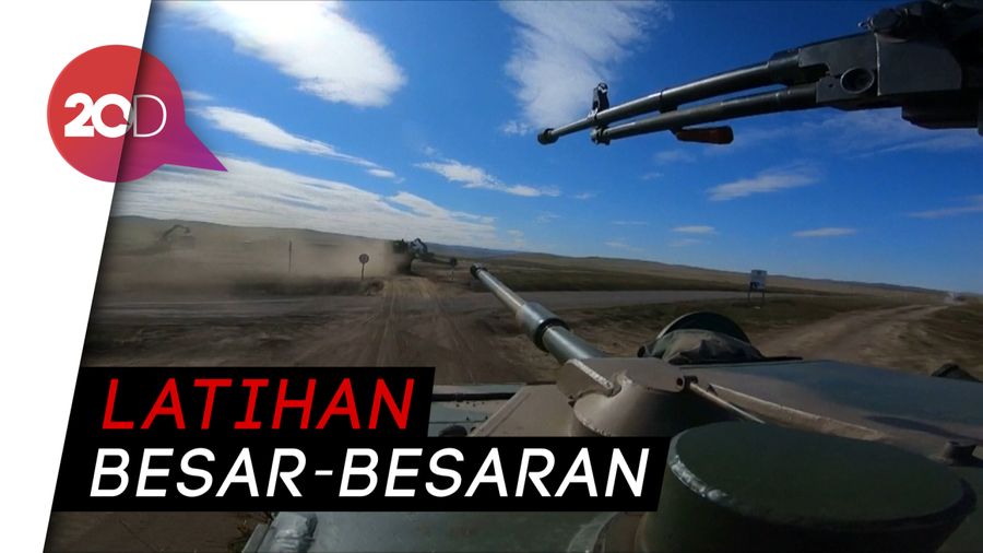 Latihan Militer Rusia-China Terbesar Sepanjang Sejarah 