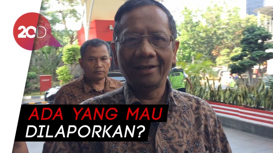 Mahfud Md ke KPK Pagi-pagi, Mau Diskusi Korupsi
