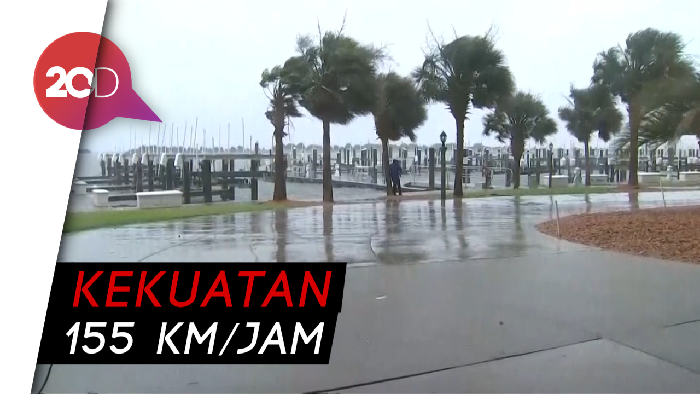 Badai Florence Mendekat, Listrik Wilayah Carolina Padam   