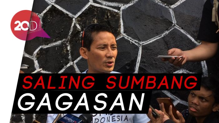 Sandi Ingin Debat Capres Diubah Jadi Urun Rembuk 