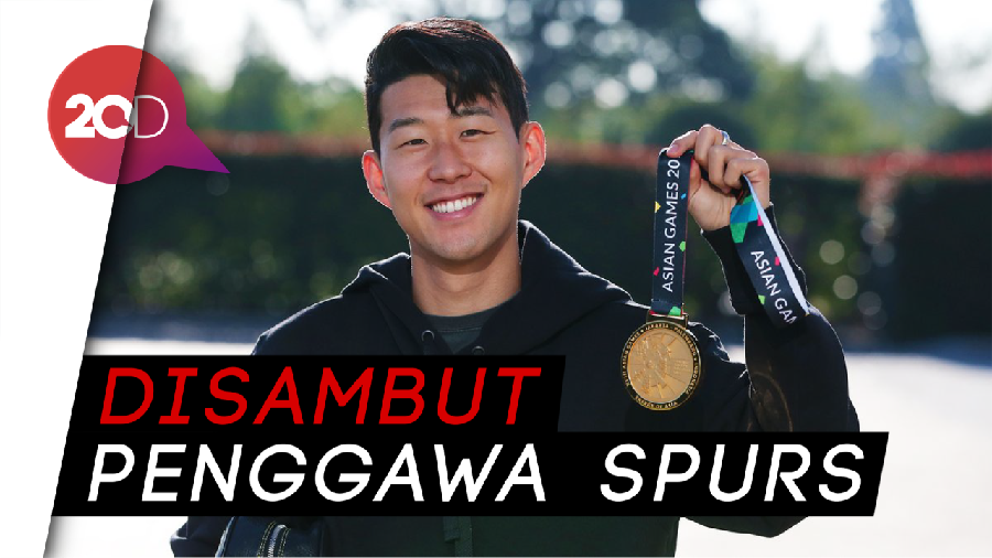 Tiba di Tottenham, Son Heung-min Pamer Medali Emas Asian Games 