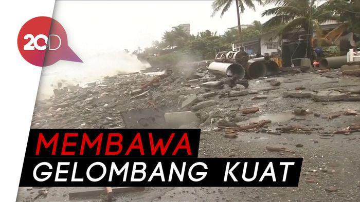 Badai Mangkhut Sambar Taiwan Tenggara