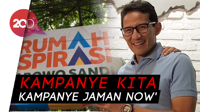 Dear Relawan... Sandi Minta Kalian Kampanye yang Menyejukkan