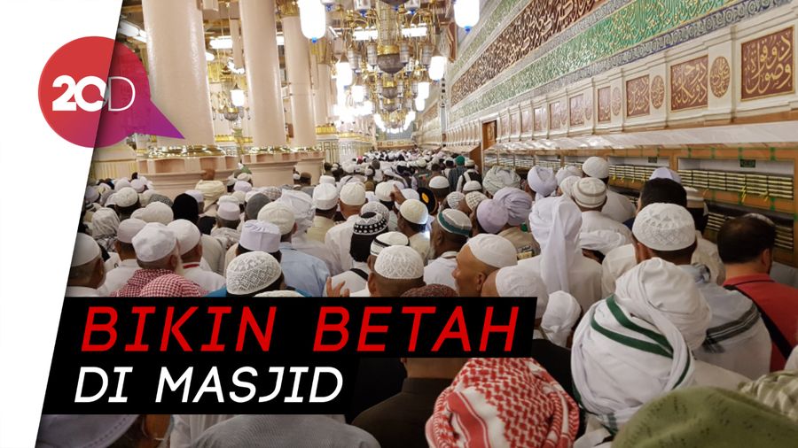 Meski Terik, Ini Rahasia Masjid Nabawi Tetap Sejuk!