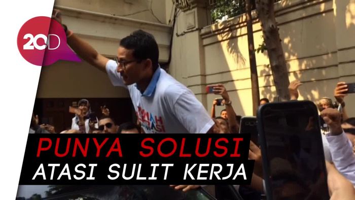 Sandi: Selama Saya Tugas, Pengangguran di DKI Turun 20.000
