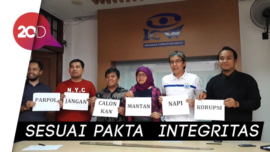 Netgrit: Coret Caleg Eks Koruptor Demi Integritas Parpol
