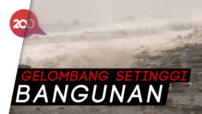 Amukan Badai Mangkhut di Hong Kong