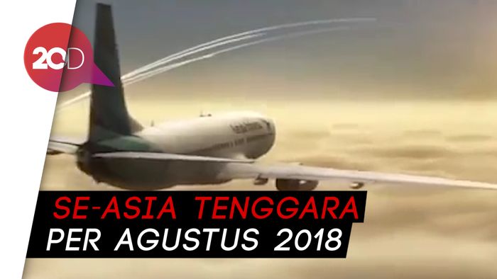 Cihuy! Garuda Indonesia Jadi Juara Maskapai Paling On Time