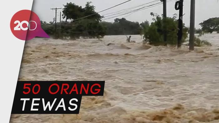 Jejak Amukan Badai Mangkhut di Filipina