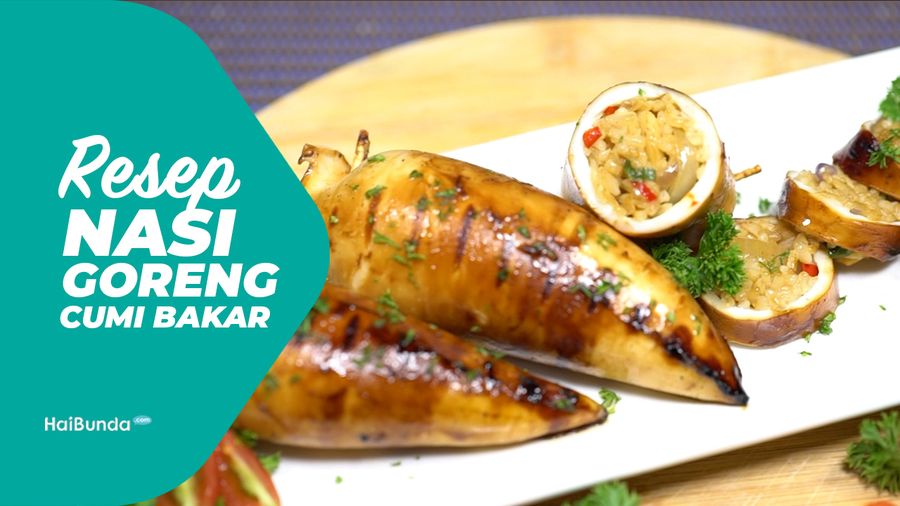 Resep Nasi Goreng Cumi Bakar